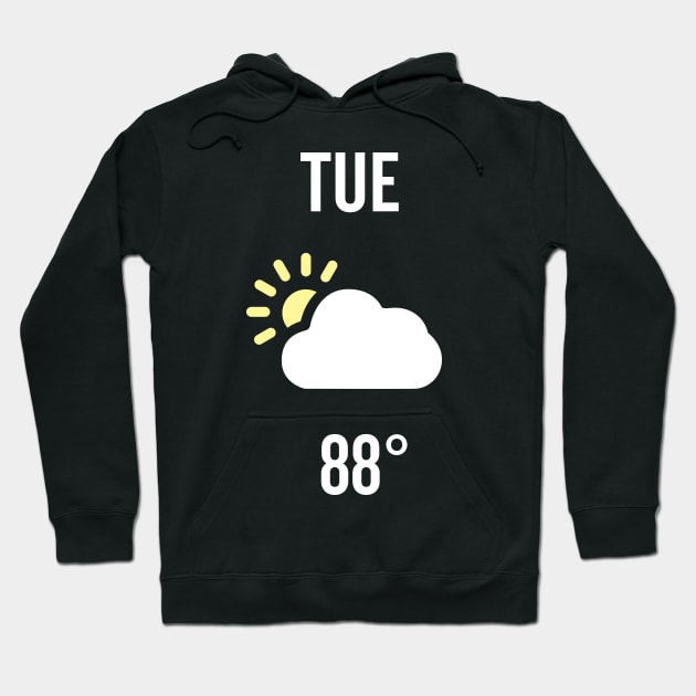 Tuesday Weather Costume Hoodie by DetourShirts